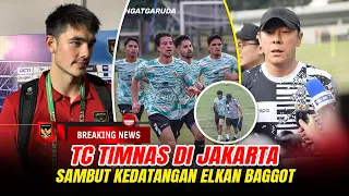 SAMBUT KEDATANGAN ELKAN BAGGOT~ Tc Perdana Timnas Senior di Jakarta. Yance Cedera