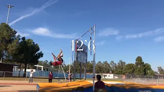 Torrance High School Pole Vault Progression 2016-2019 (sophomore-senior)