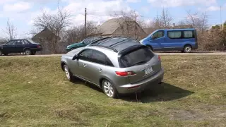 Infiniti FX 35 Small Offroad Test