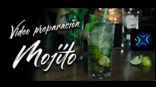 Vídeo preparación cóctel MOJITO ❄️| MOJITO cocktail recipe cinematic epic B-Roll