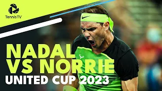 Rafael Nadal Battles Cam Norrie | United Cup 2023 Highlights