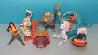 2021 DISNEY'S RAYA AND THE LAST DRAGON SET OF 8 McDONALDS HAPPY MEAL MOVIE TOYS VIDEO REVIEW