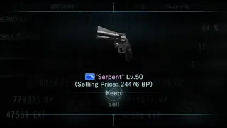 Resident Evil Revelations - Lv.50 Serpent - Purple Max Slots Drop