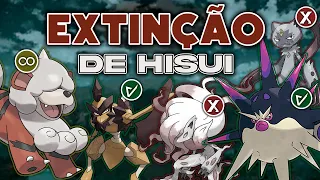 A Extinção de Pokémon de Hisui é estranha...