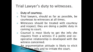 General Ethical Duties of Trial Lawyers  PP Presentation