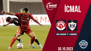 Araz-Naxçıvan 2:1 Qarabağ | Misli Premyer Liqası, 11-ci tur | İCMAL