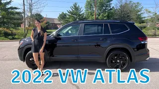 How family friendly is the 2022 Volkswagen Atlas? | CAR MOM TOUR