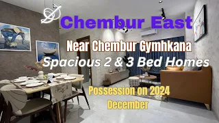 2 BHK apartment tour in chembur ! Flat in chembur ! spacious 2 & 3 bed Homes ! mumbai