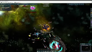 DarkOrbit. Hunting On GE2 with yellow aura.