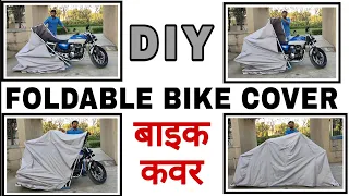 Foldable Bike cover I DIY I How to make Bike cover