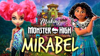 From Monster High to Mirabel / Making ENCANTO Doll / Custom Doll Repaint by Poppen Atelier