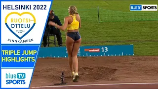 Women's Triple Jump • Finnkampen 2022 ᴴᴰ