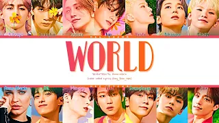 Seventeen (세븐틴) "_World (Anne-Marie Remix) (Color Coded Lyrics (han/Rom/Eng/가사)