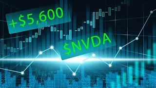 +$5,600 in 6 minutes!!! (Option trading $NVDA)