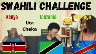 SWAHILI CHALLENGE|| KENYA VS TANZANIA VS DR CONGO #tanzania, #kenya, #congo, #swahili, #accenttag