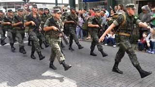 Desfile do 23º BI no dia 7 de Setembro de 2014