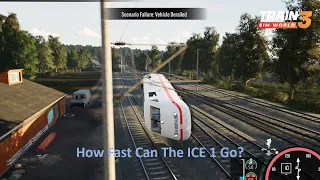 I Drove An ICE 1 And Crashed It | Train Sim World 3 - Schnellfahrstrecke Kassel - Würzburg