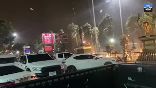 We take a look at storms last night in Pattaya. No commentary.