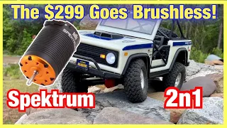 Brushless SCX10iii Bronco $299 with Radiolink RC8X