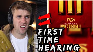 Rapper Reacts to Nas - KING'S DISEASE III | FULL ALBUM REVIEW (FIRST TIME HEARING)