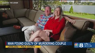 Neighbors react to man being found guilty for murdering former Lakeland City Commissioner and husban