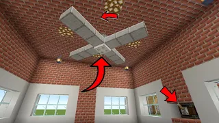 Working ceiling fan in minecraft - create mod