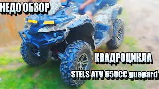 НЕДООБЗОР КВАДРОЦИКЛА STELS ATV 650CC!