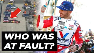 Larson Causes More Controversy | 2022 Homestead-Miami Playoffs Race Highlights