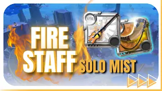 MIST SOLO | 1H FIRE STAFF |  FIRE DE UMA MÃO, MIST SOLO ALBION ONLINE