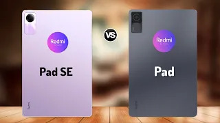 Redmi Pad SE VS Redmi Pad Specs Comparison