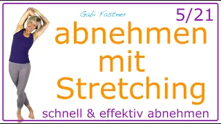 5/21💜30 min. abnehmen mit Stretching | Regeneration auf der Matte, ohne Geräte