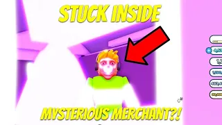 WHAT HAPPENS WHEN YOU GET STUCK INSIDE MYSTERIOUS MERCHANT IN PET SIMULATOR X