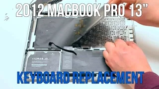 2012 Macbook Pro 13" A1278 Keyboard Replacement