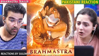 Pakistani Couple Reacts To BRAHMĀSTRA OFFICIAL TRAILER | Hindi | Amitabh | Ranbir | Alia | Ayan