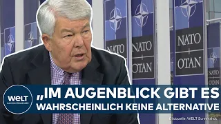 UKRAINE-KRIEG: "Die Russen bestimmen in Augenblick das Geschehen" - NATO berät neue Strategien