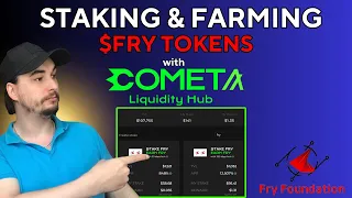 How To Stake & Earn $FRY with Cometa Hub! PASSIVE INCOME 2023!