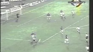 1997 (December 21) Udinese 1- Internazionale MIlano 0 (Italian Serie A)
