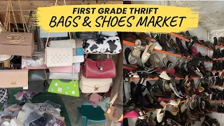 Where To Buy Thrift Bags And Shoes In Lagos | Vespa Market Vlog