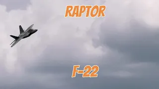 F-22 meets P-51 - Orlando 2024