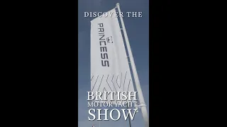 #shorts Princess Yachts at the British Motor Yacht Show