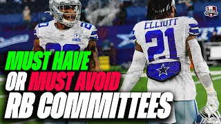 Must Have or Avoid RB Committees - Fantasy Football Advice 2022 - Fantasy Football Draft Strategy