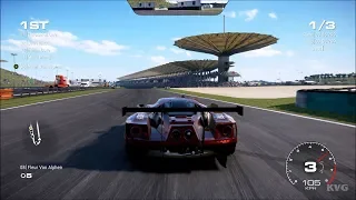 GRID (2019) - Sepang International Circuit (South Track Reversed) - Gameplay (PC HD) [1080p60FPS]