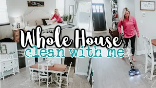 WHOLE HOUSE CLEAN WITH ME! / 2020 Cleaning Motivation