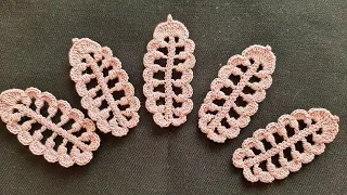 02. Openwork leaf. Blouse. Ash pink dream. Crochet. Irish lace.