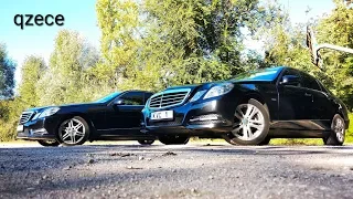 AMG package vs Avangarde! Mercedes-Benz E class w212. qzece.