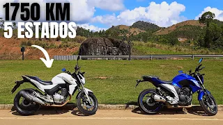 Ep.8 Tive que seguir viagem sozinho - SP x BA - Viagem de moto