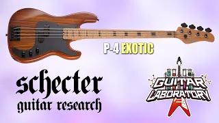 [Eng Sub] Schecter P-4 Exotic active P-bass