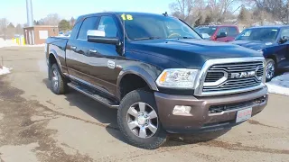 2018 RAM 2500 LARAMIE LONGHORN MEGA CAB