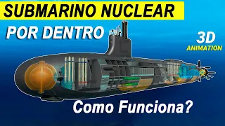 Como funciona um Submarino Nuclear | A incrivel engenharia por trás de um reator nuclear embarcado
