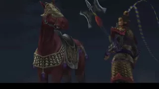 Dynasty Warriors 4 - Lu Bu Mounts Red Hare